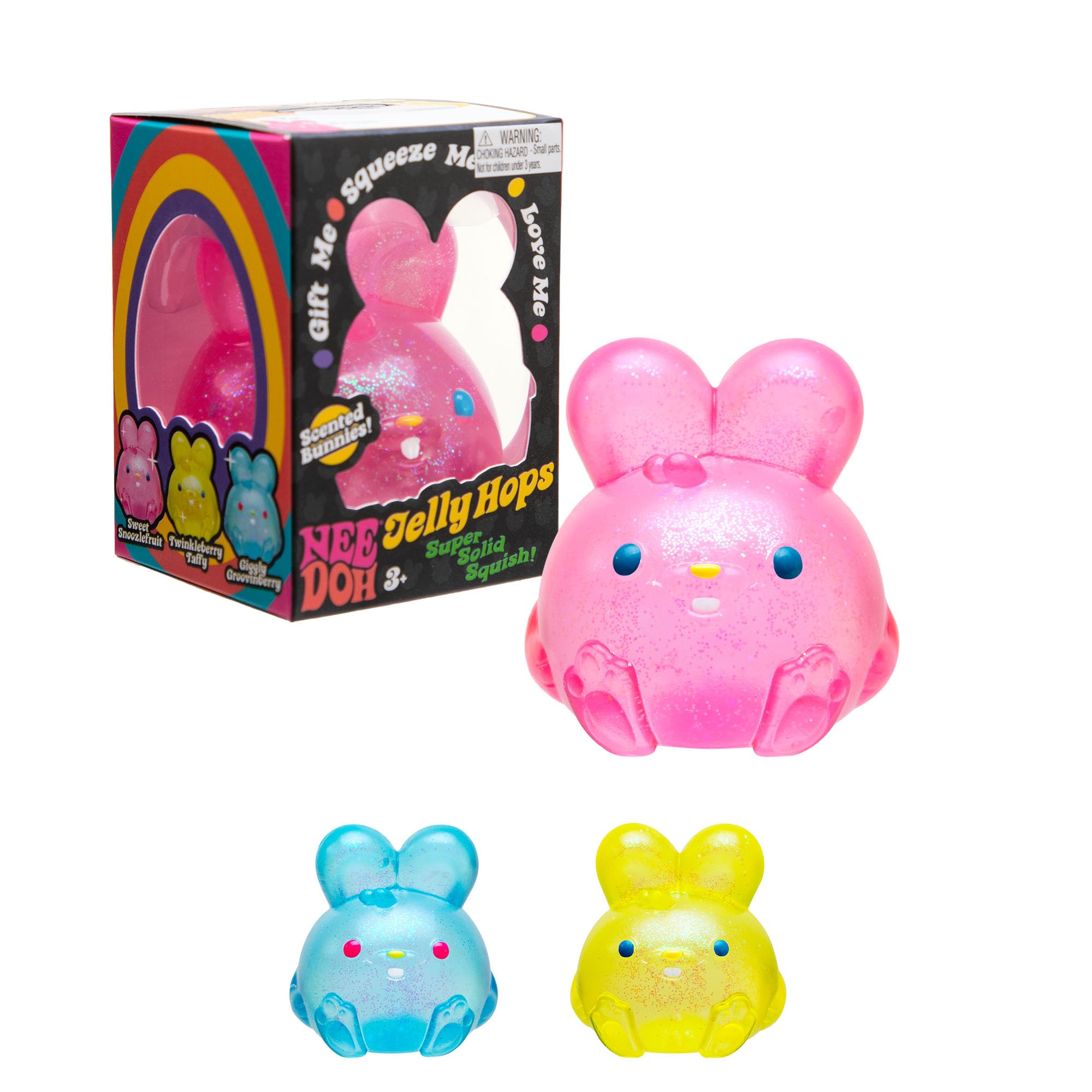 Amazon.com: Schylling Needoh Jelly Hops - Sensory Squeeze Toy